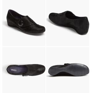 New VANELi Maxy Black Slip-on Shoes 6.5 M